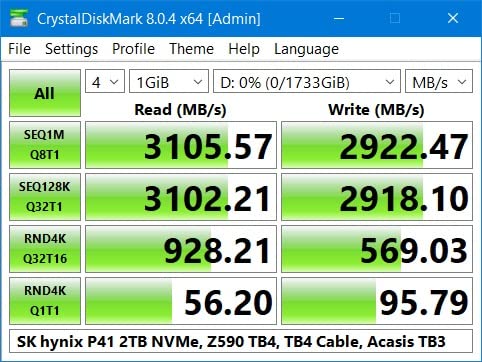 OWC Thunderbolt 4 USB-C Cable 40Gb/s 240W 0.7M (28in) customer photo 2