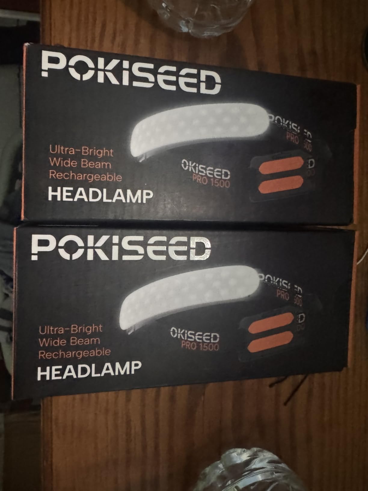 LED Headlamp Rechargeable, Super Bright 1500 Lumens 230° Wide Beam Headlamp, 3 Modes IPX6 Waterproof Lightweight Head Light with Taillight & Clips for Camping, Running,Fishing, Outdoors, Hard Hat Work customer photo 1