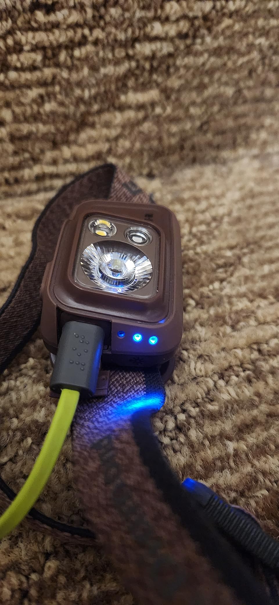 BLACK DIAMOND Spot 400-R Headlamp, Rechargeable, Dimmable, Bright, Graphite customer photo 2