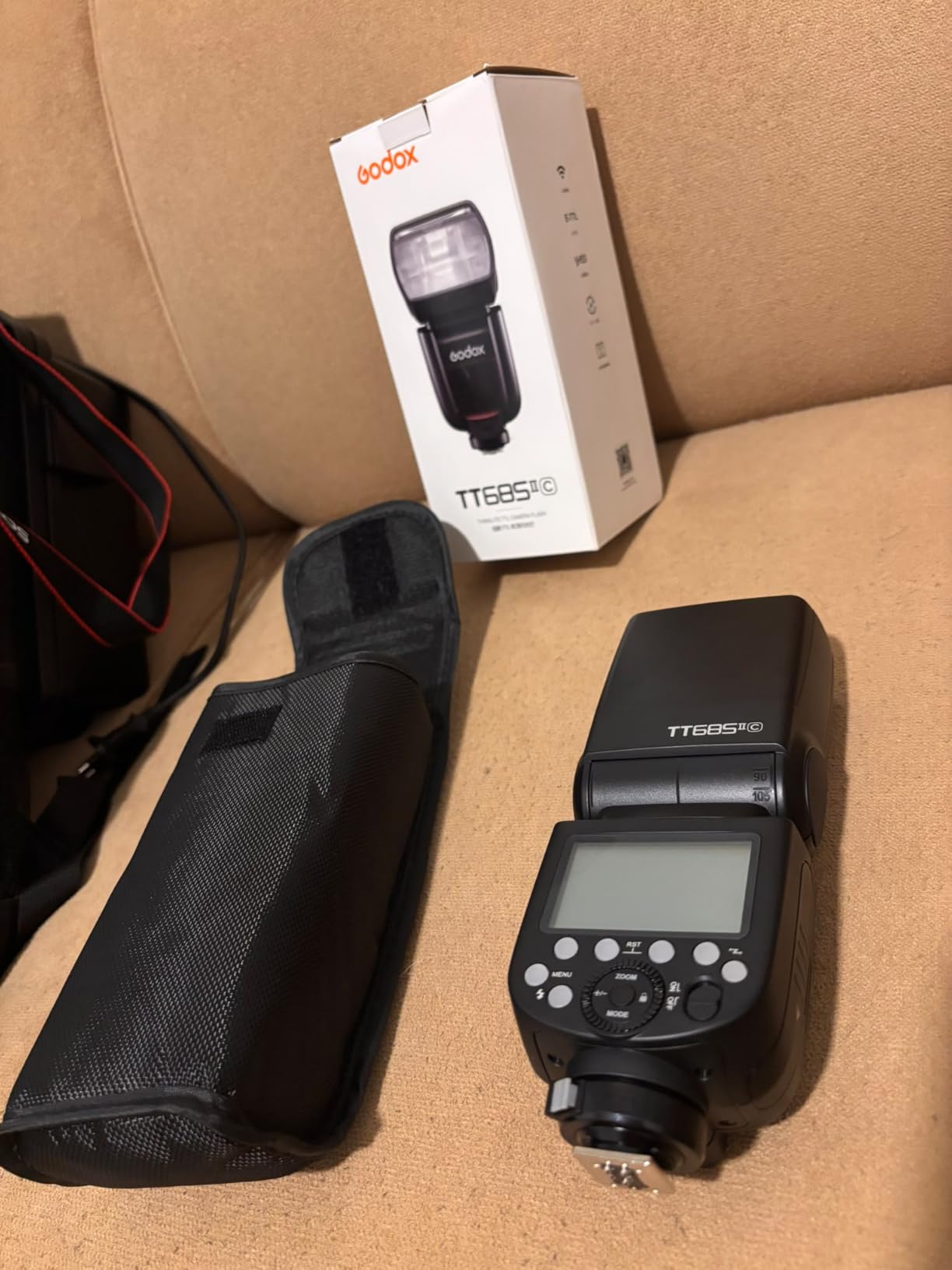GODOX TT685II-C E-TTL Flash for Canon Speedlight Camera Flash,2.4G Wireless customer photo 1