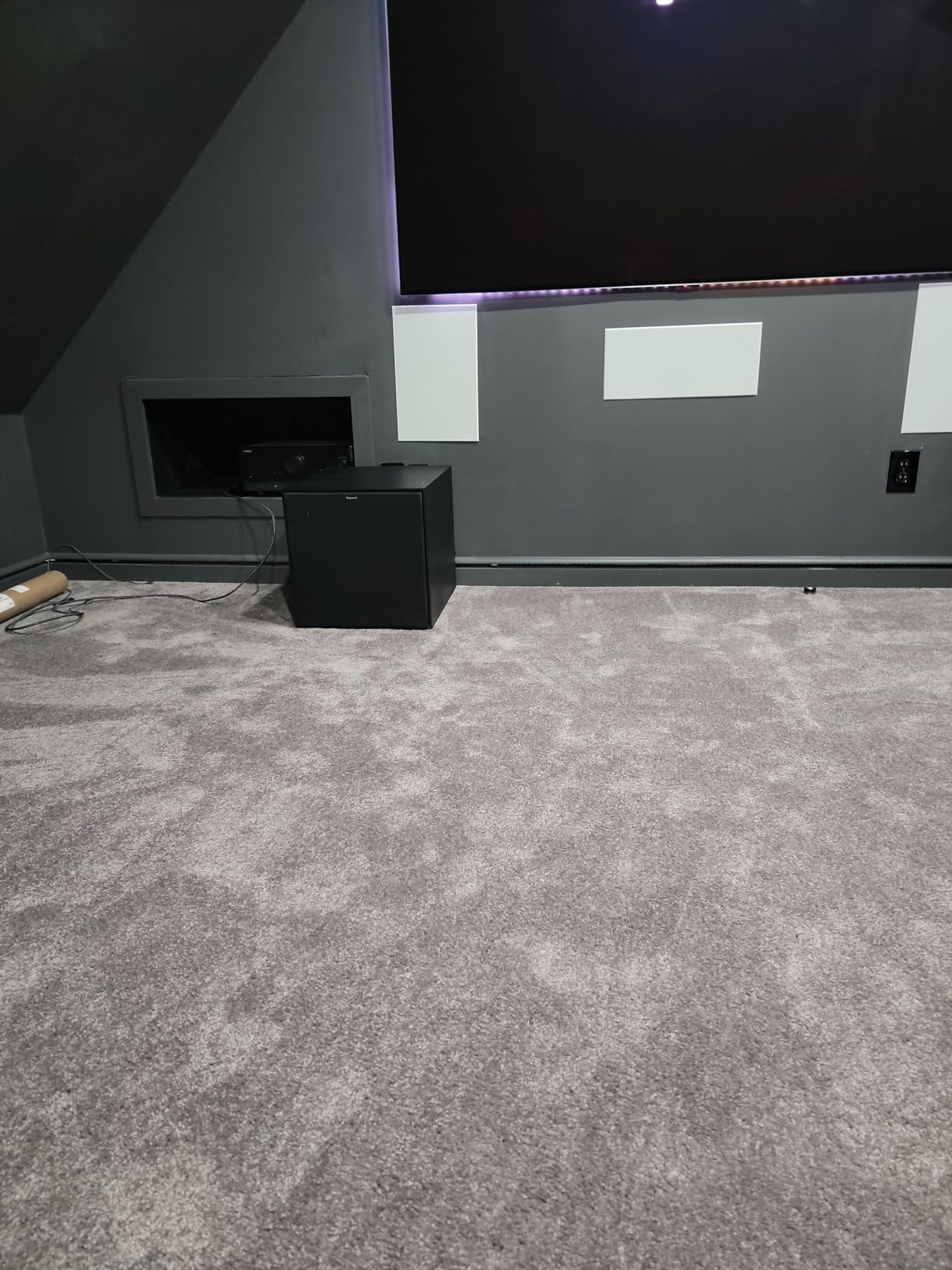 Klipsch Reference Front-Firing Subwoofer with revamped Spun-Copper thermoformed crystalline Polymer woofers customer photo 1
