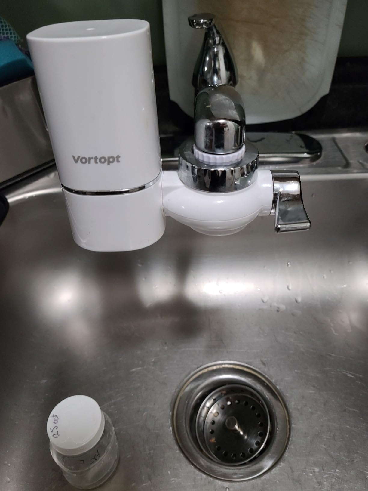 Vortopt Faucet Water Filter for Sink, T1 Rapid Flow, NSF Certified. customer photo 1
