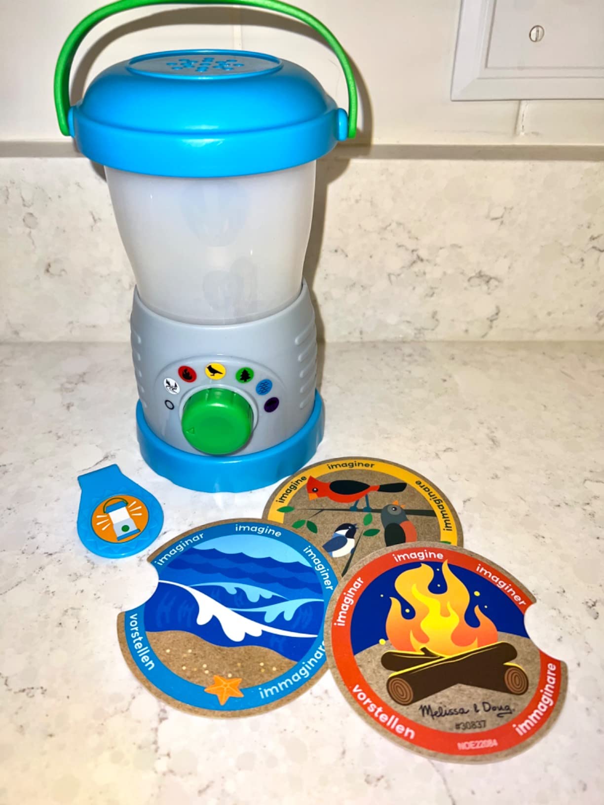 Melissa & Doug Let’s Explore Light & Sound Camping Lantern Play Set customer photo 2