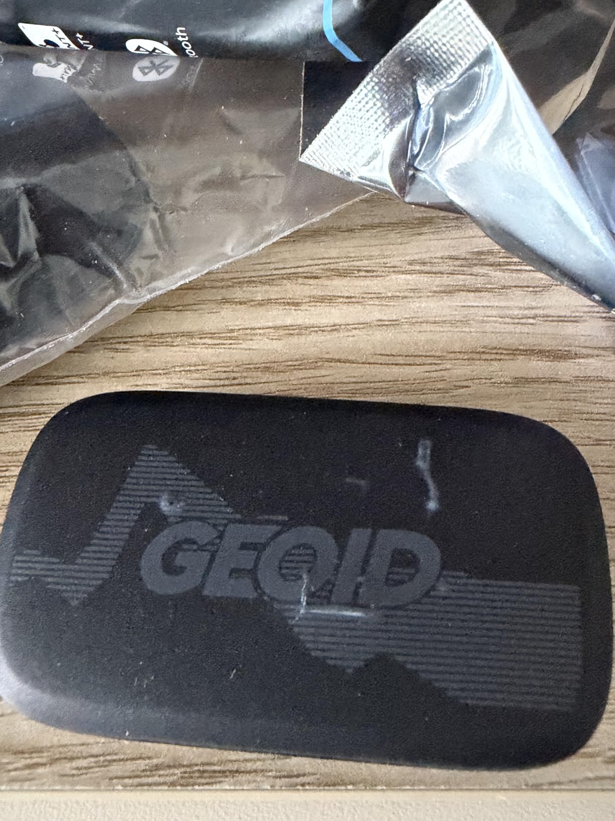 GEOID HS500 Heart Rate Monitor, Heart Rate Sensor Chest Strap, Protocol ANT+/Bluetooth, 800h Battery, IP67 Waterproof, Compatible with iOS/Android APPs customer photo 1
