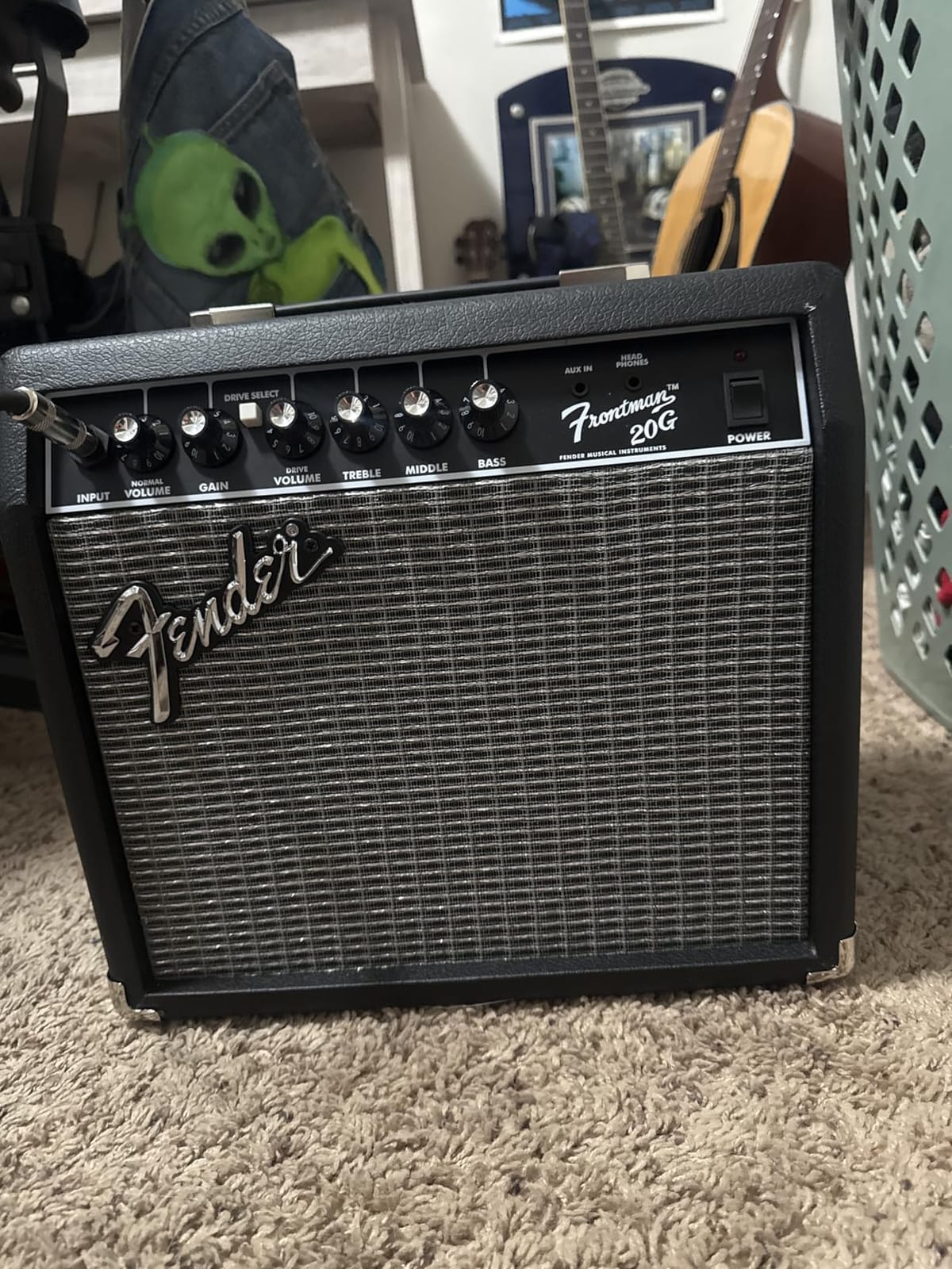 Fender Frontman 20G Electric Guitar Amplifier, 20-Watt Amp, 8