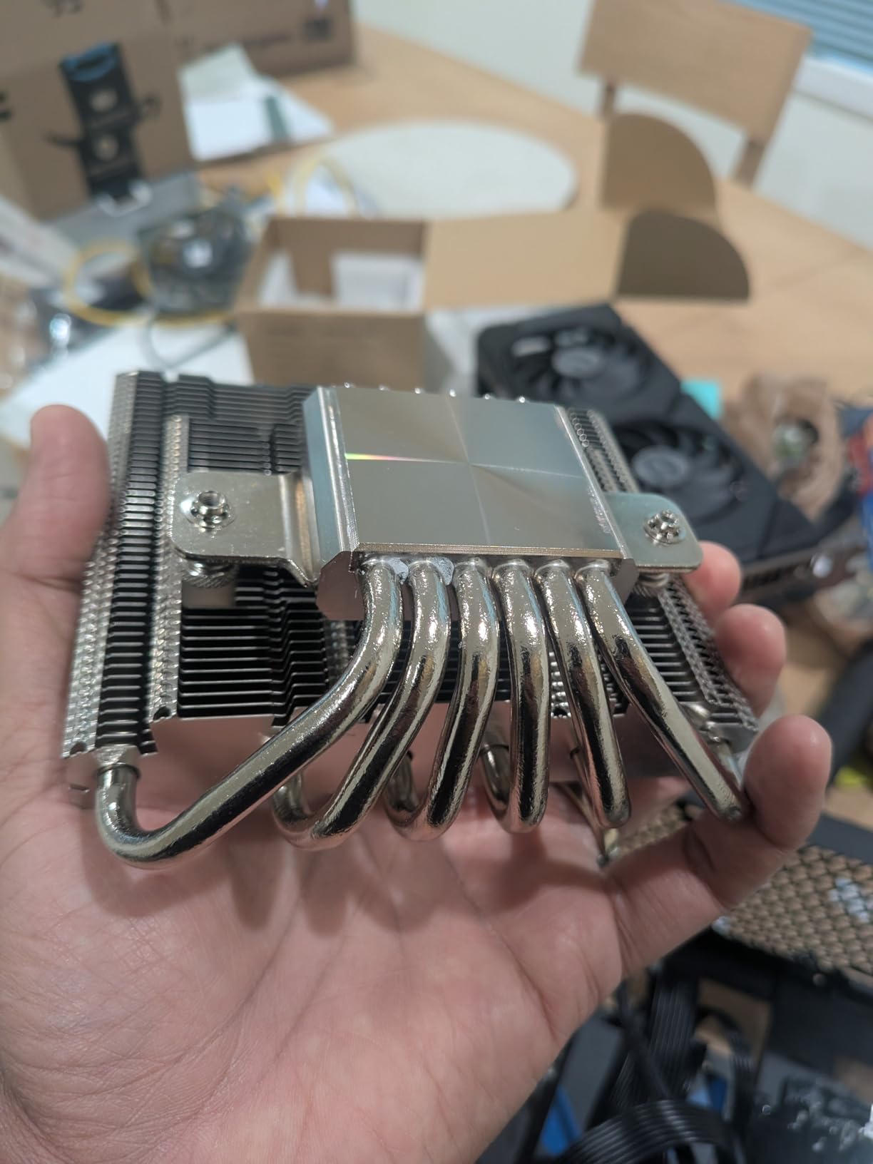 Thermalright AXP120-X67 Low Profile CPU Air Cooler with Quite 120mm TL-C12015 PWM Fan, 6 Heat Pipes, 67mm Height, for AMD AM4/Intel LGA 1700/1150/1151/1155/1851/1200/2011/2066 customer photo 1