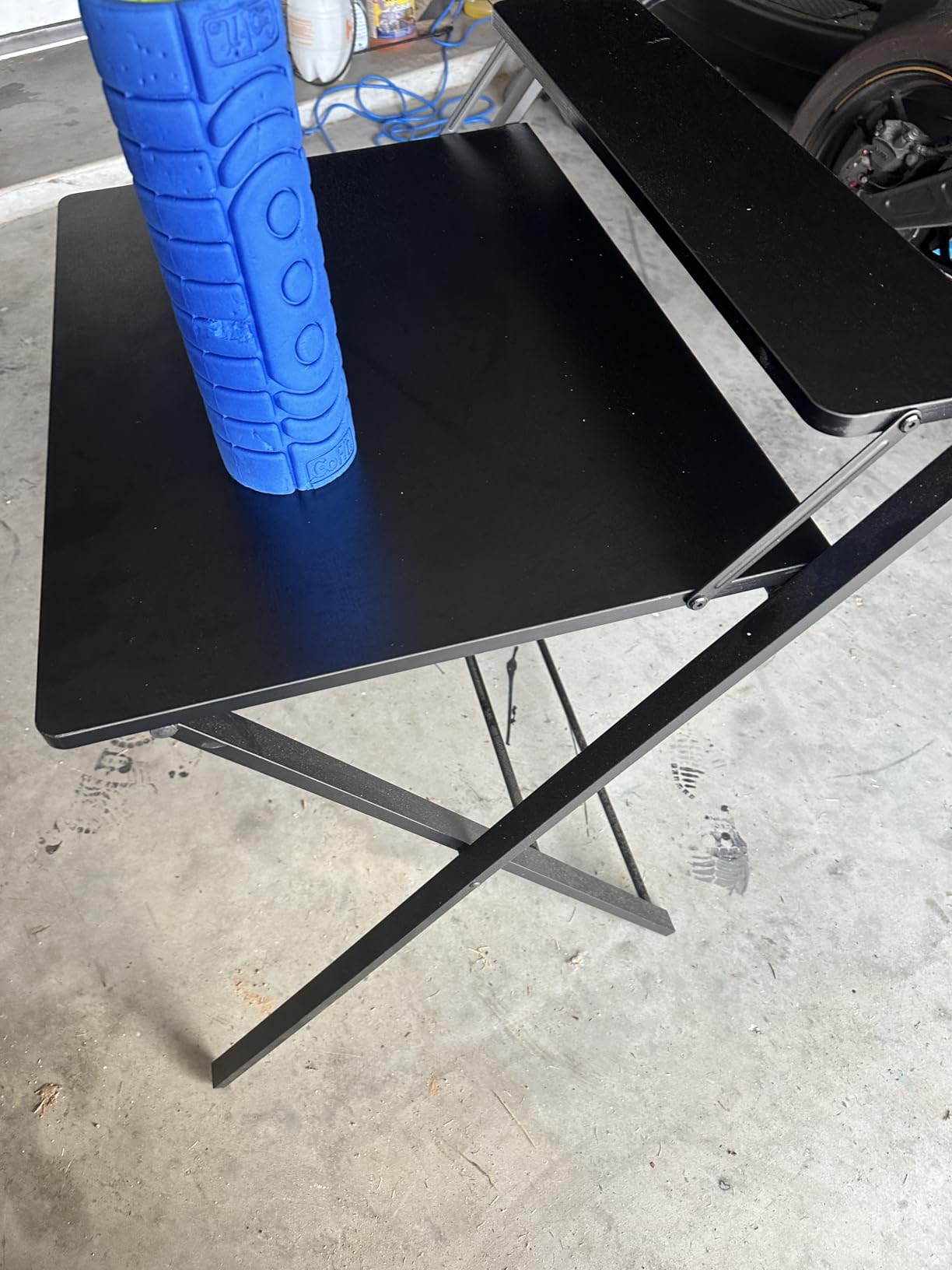 GreenForest Folding Desk No Assembly, Sturdy Computer Desk for Small Spaces customer photo 1
