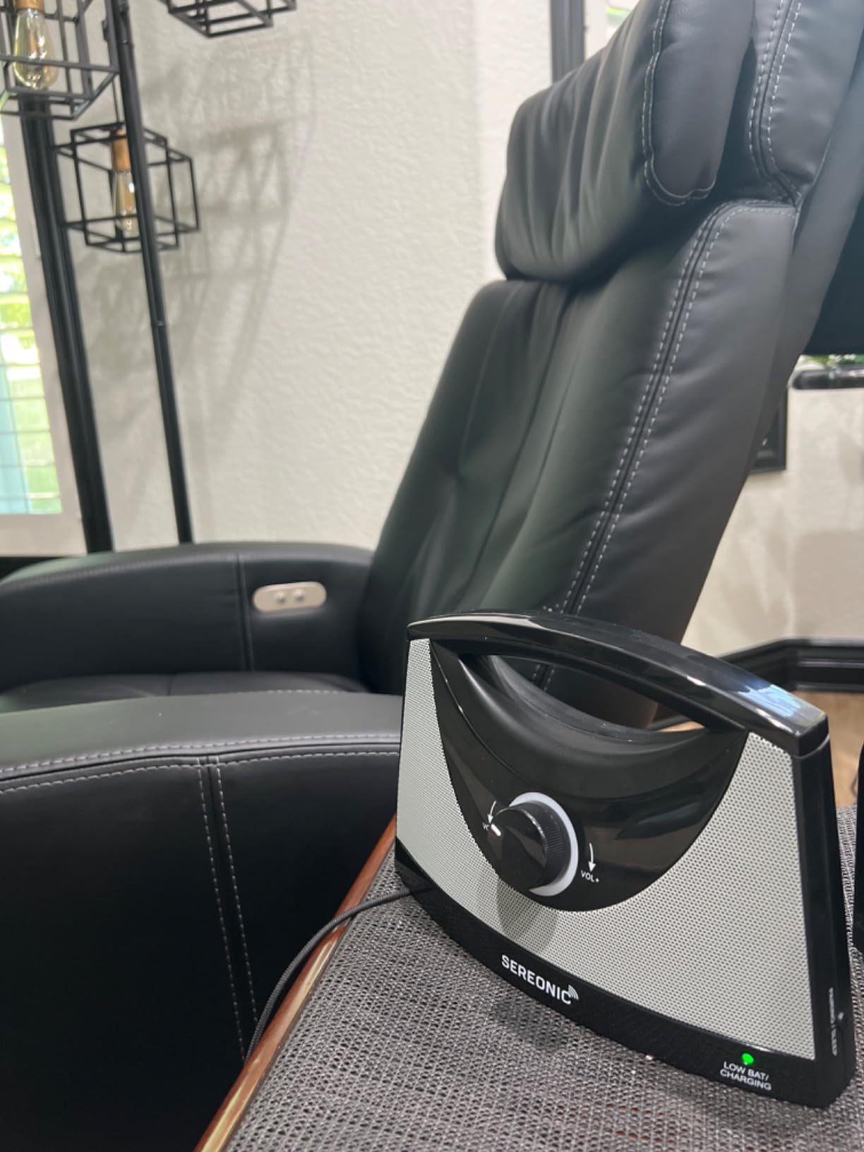 SEREONIC DUAL Wireless TV Listening Speaker – Portable Wireless Speakers Ideal for TV Watching without The Blaring Volume – Wireless Smart TV Speaker for Hard of Hearing, Elderly, and Seniors. customer photo 1