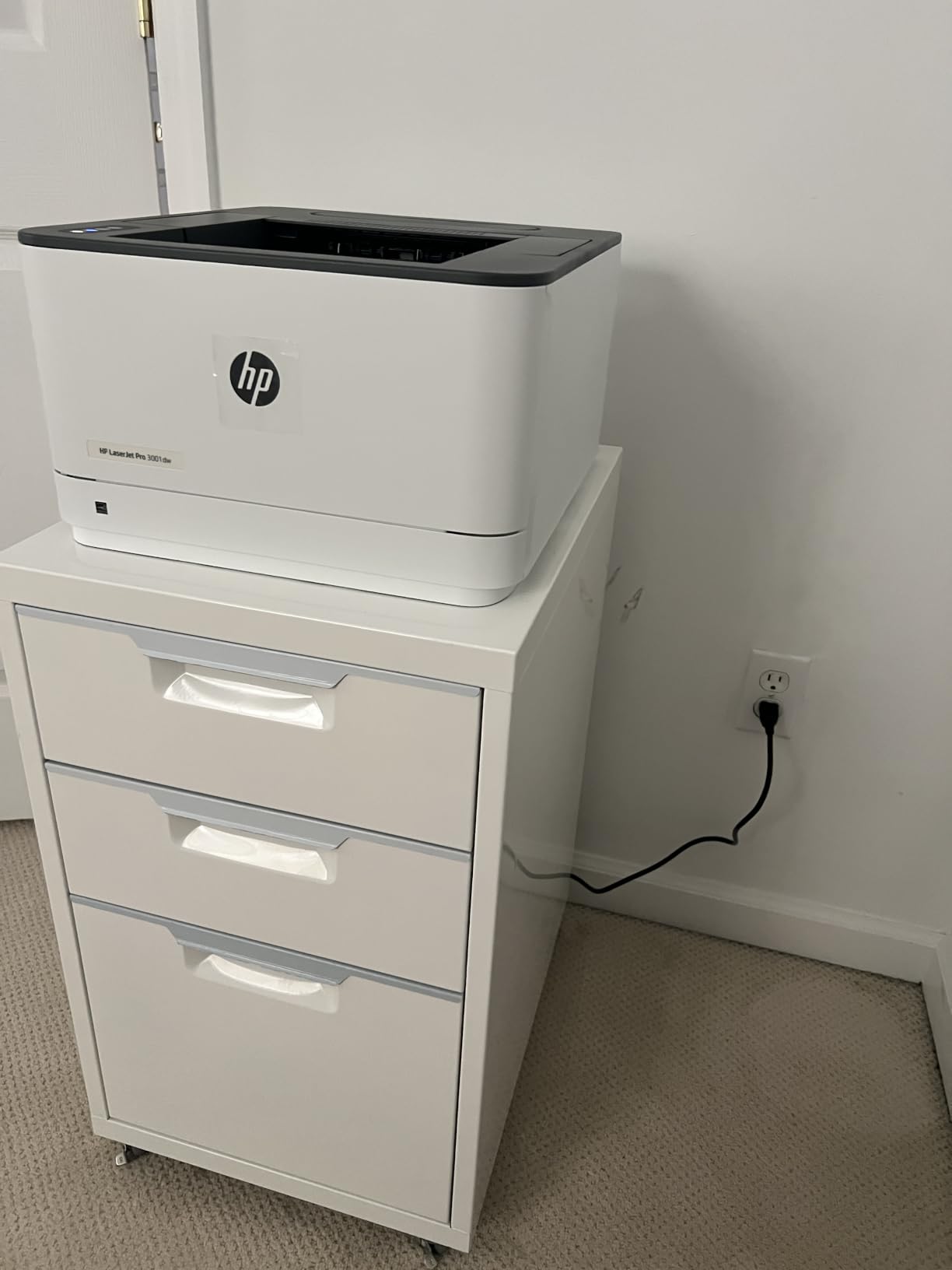 HP Laserjet Pro 3001dw Wireless Black & White Printer, Best-for-Office (3G65OF) customer photo 1