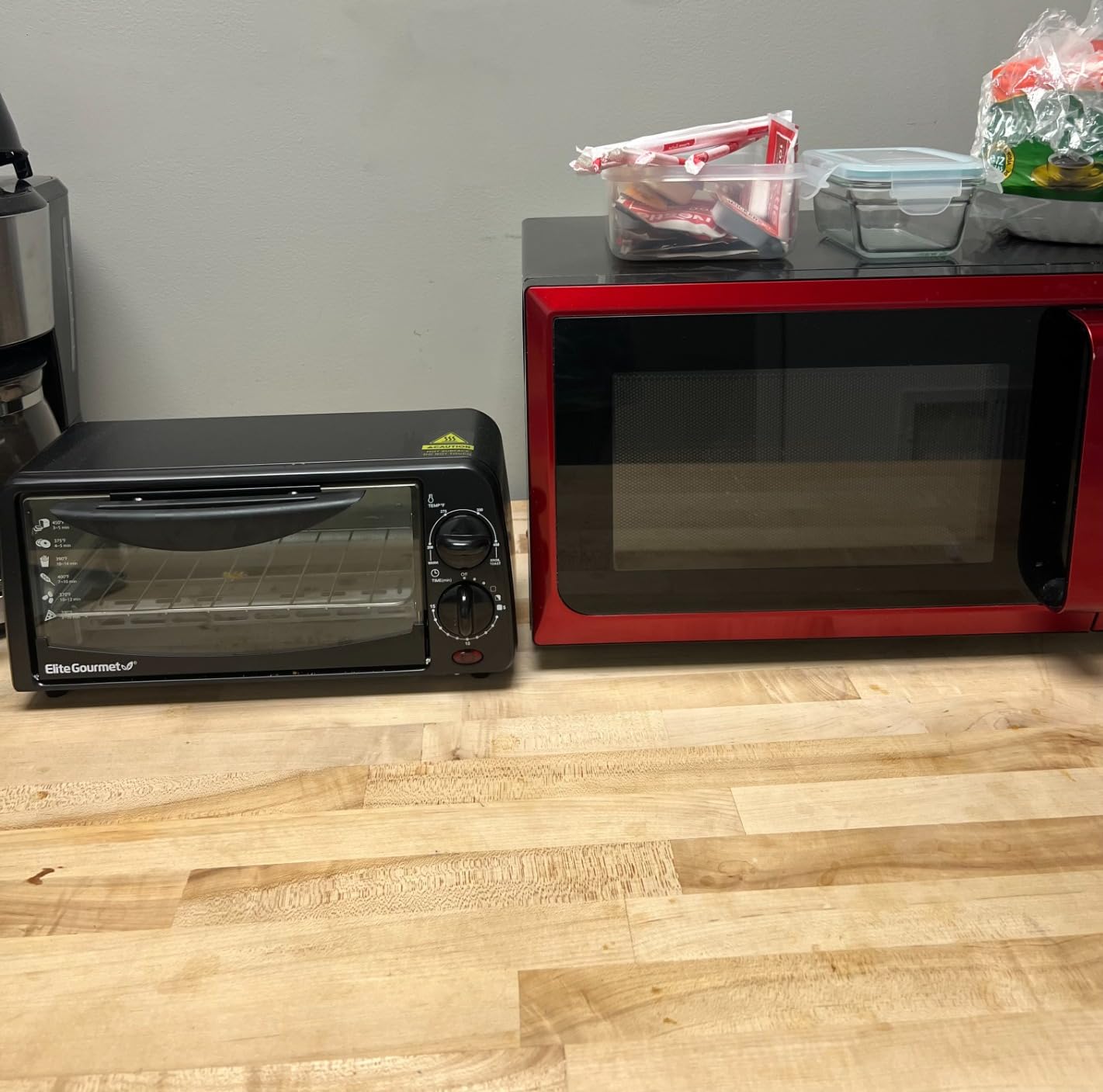 Elite Gourmet ETO236 Compact 2-Slice Toaster Oven, 15-Min Timer, Black customer photo 2