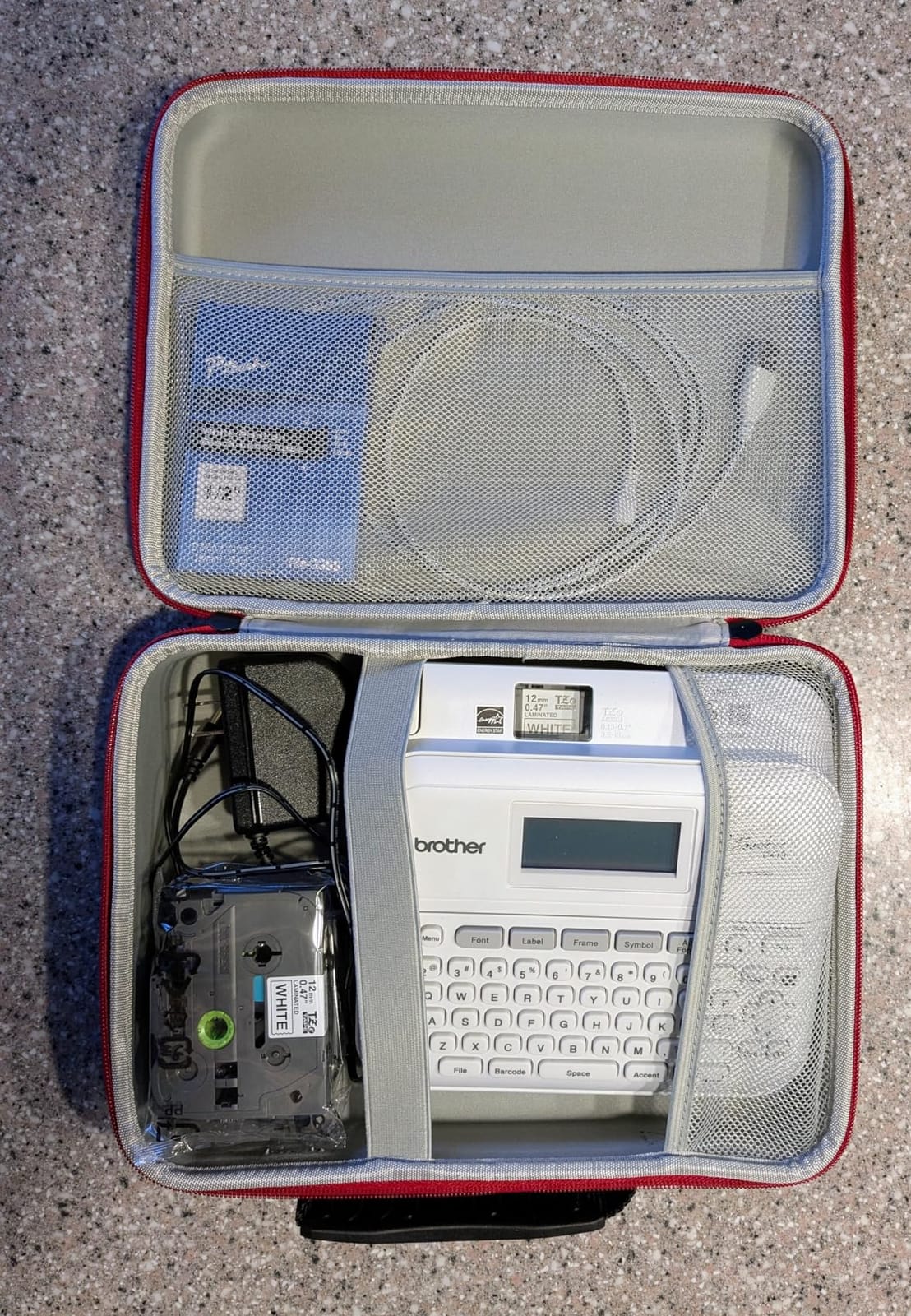 Brother P-Touch PT-D410 Home / Office Advanced Label Maker | Connect via USB to Create and Print on TZe Label Tapes up to ~3/4 inch, White customer photo 2