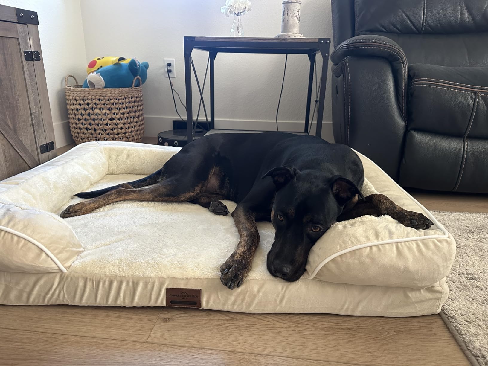 Comfort Expression Waterproof Orthopedic Dog Bed for Extra Large Dogs customer photo 2