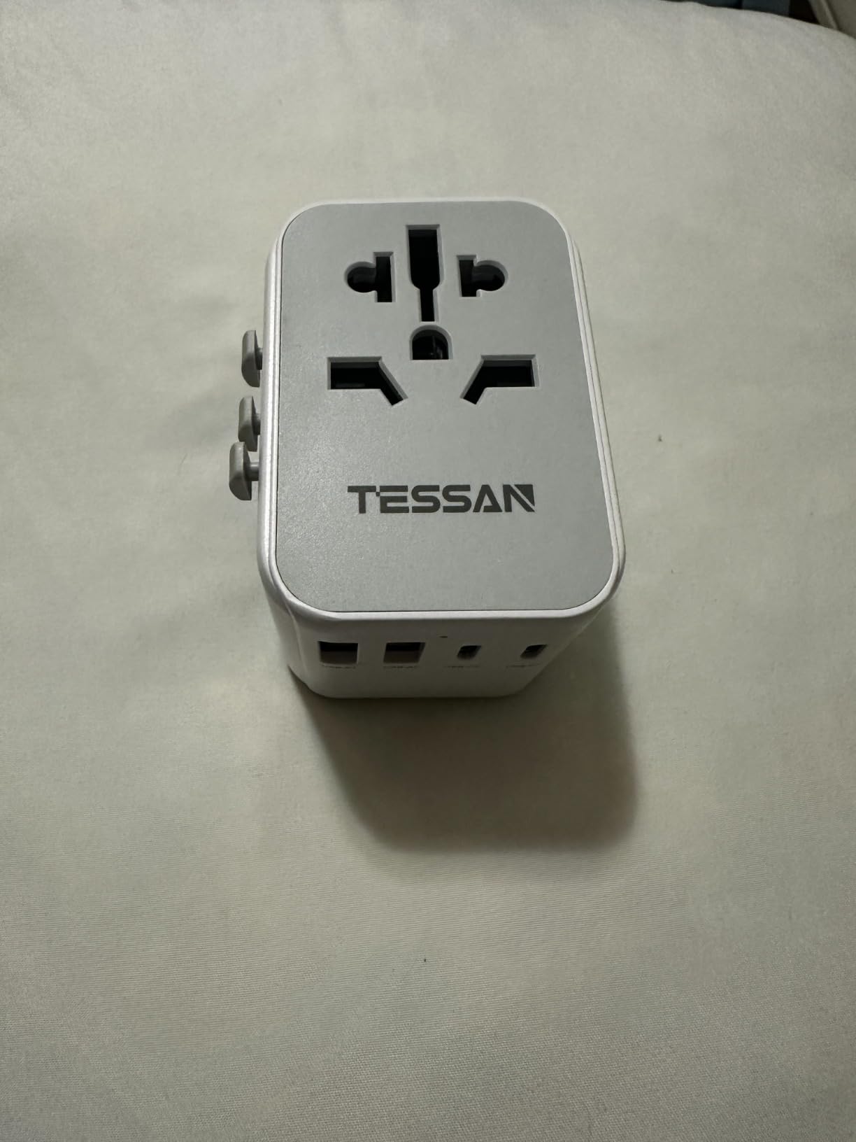 TESSAN Universal Travel Adapter 28W, International Power Adapter customer photo 1