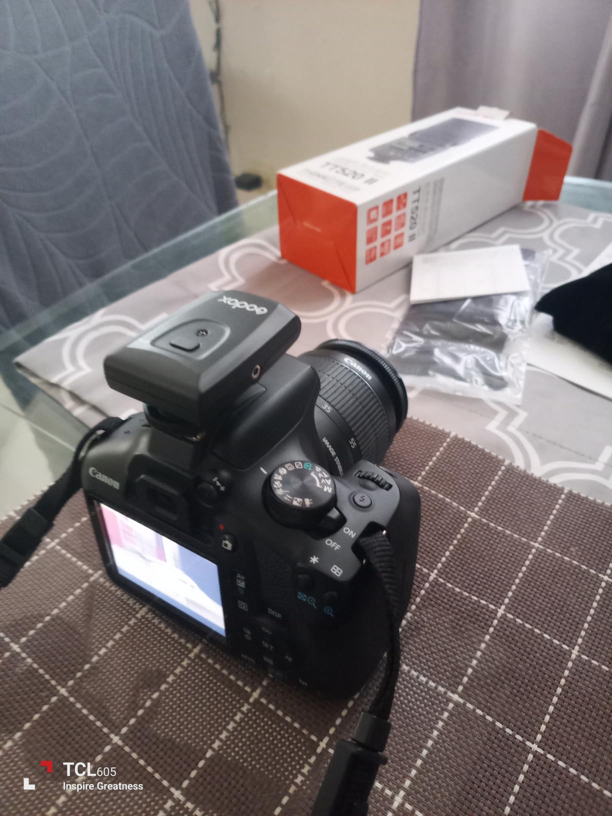 Godox TT520II Universal Hot Shoe Wireless Transmission Flash Speedlite customer photo 1