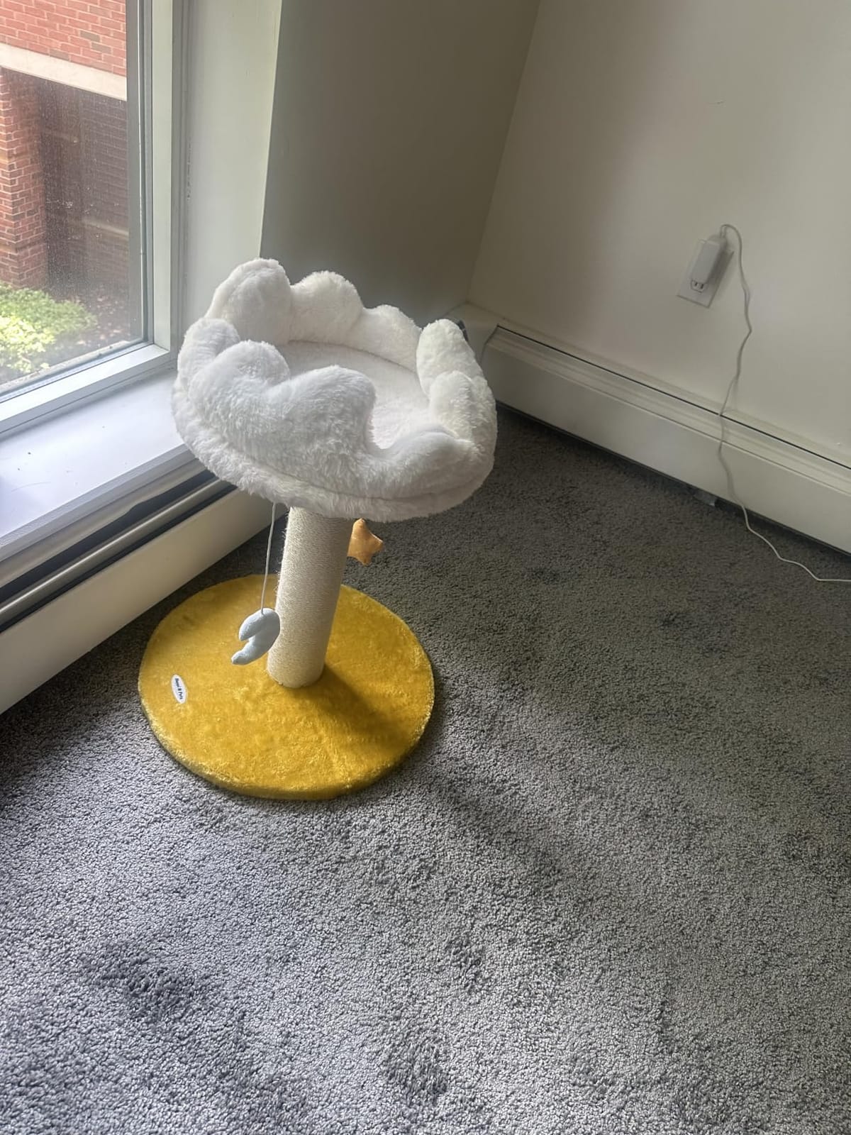 Happi N Pets Cloud Cat Tree, Cat Scratching Post with Soft Bed for Kitten customer photo 1