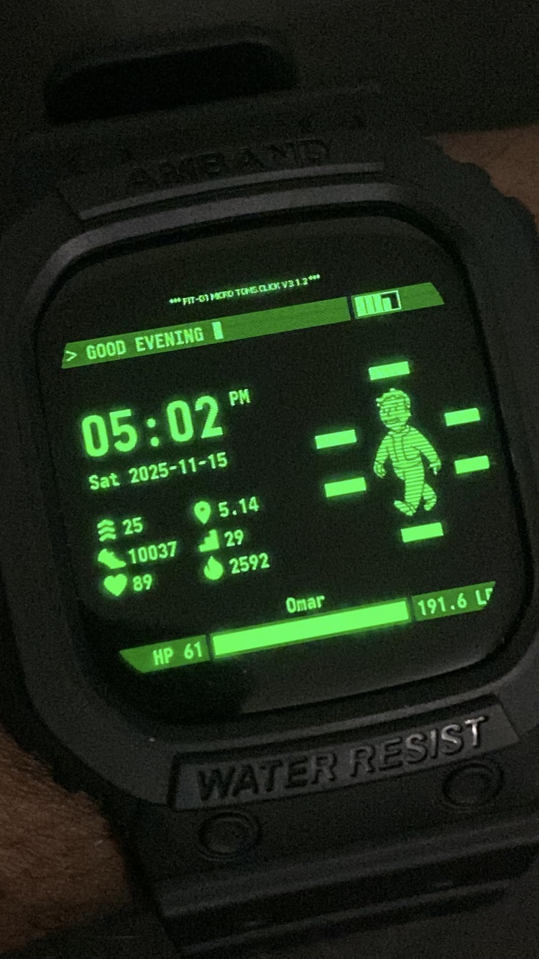 Google Fitbit Versa 4 Fitness Smartwatch - Pink Sand/Copper Rose customer photo 2