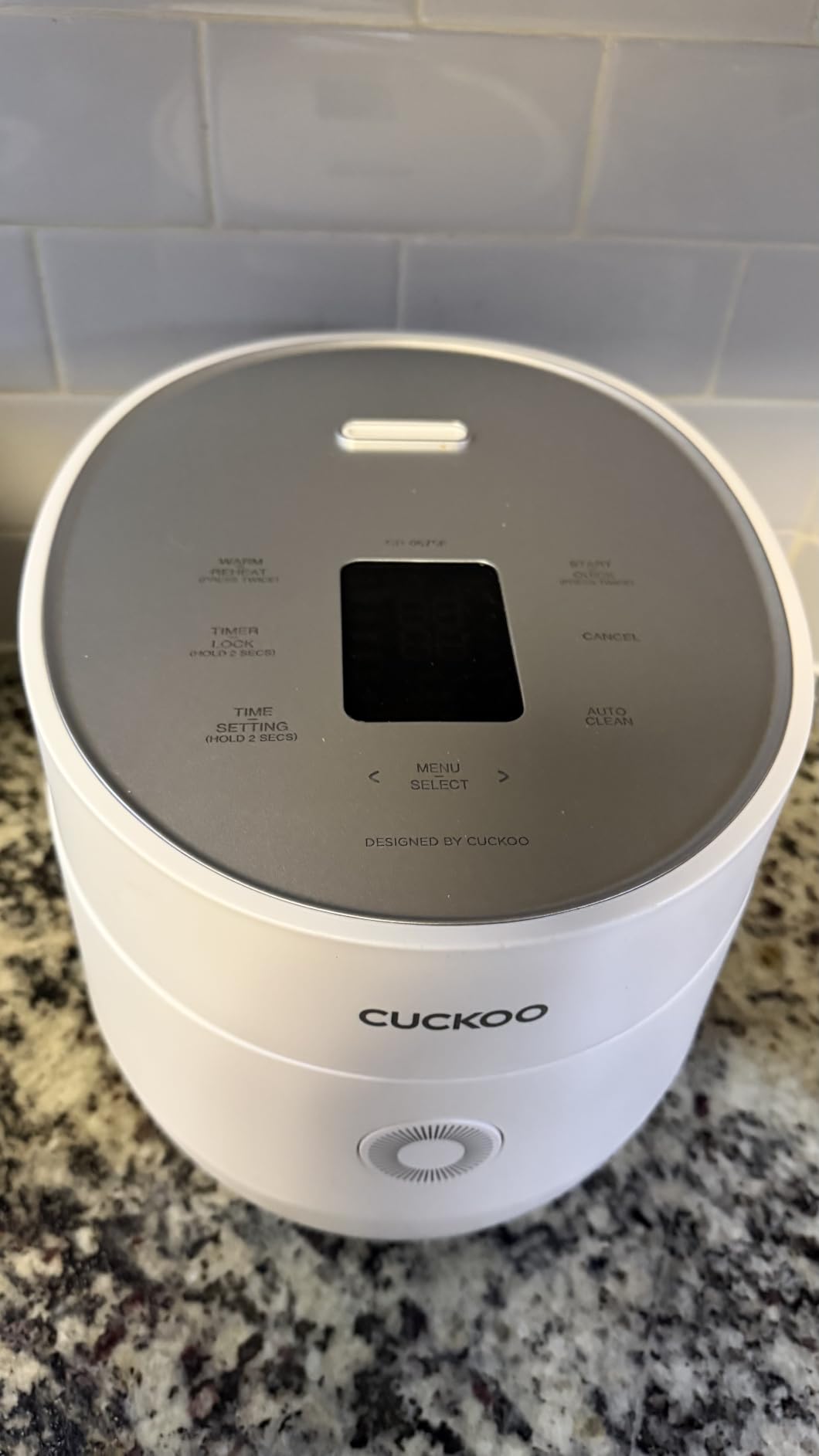 CUCKOO Micom Fuzzy Logic Rice Cooker, 12-Cup Cooked, Gray, CR-0675FG customer photo 1