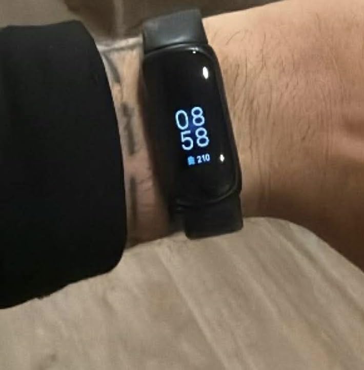 Google Fitbit Inspire 3 - Lilac Bliss/Black - Small and Large Bands | Stress management, sleep tracking, 24/7 heart rate, 3-month Google Health Premium membership included, small and large bands customer photo 2