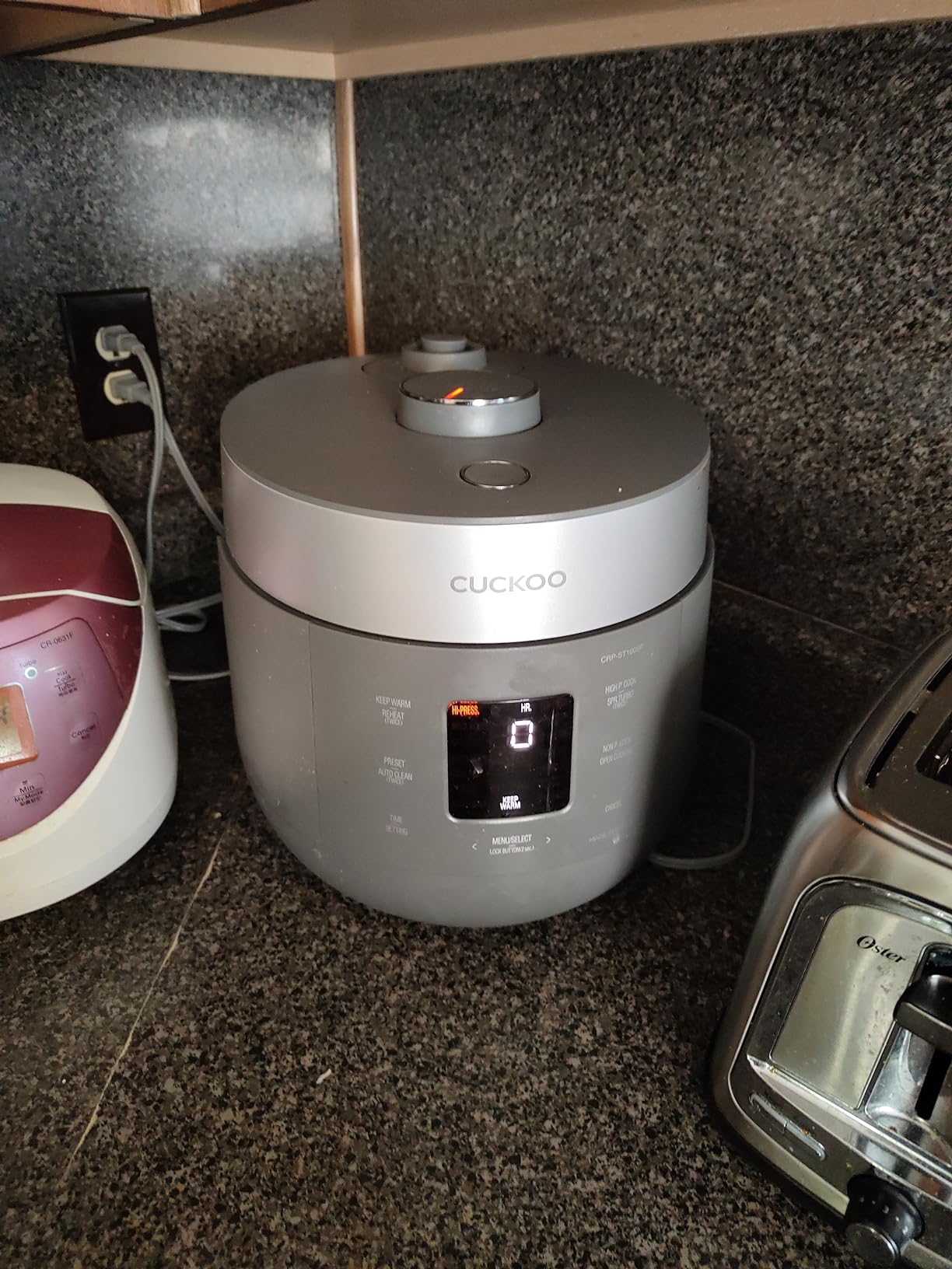 CUCKOO Twin Pressure Rice Cooker, 20-Cup Cooked, Gray, CRP-ST1009FG customer photo 2