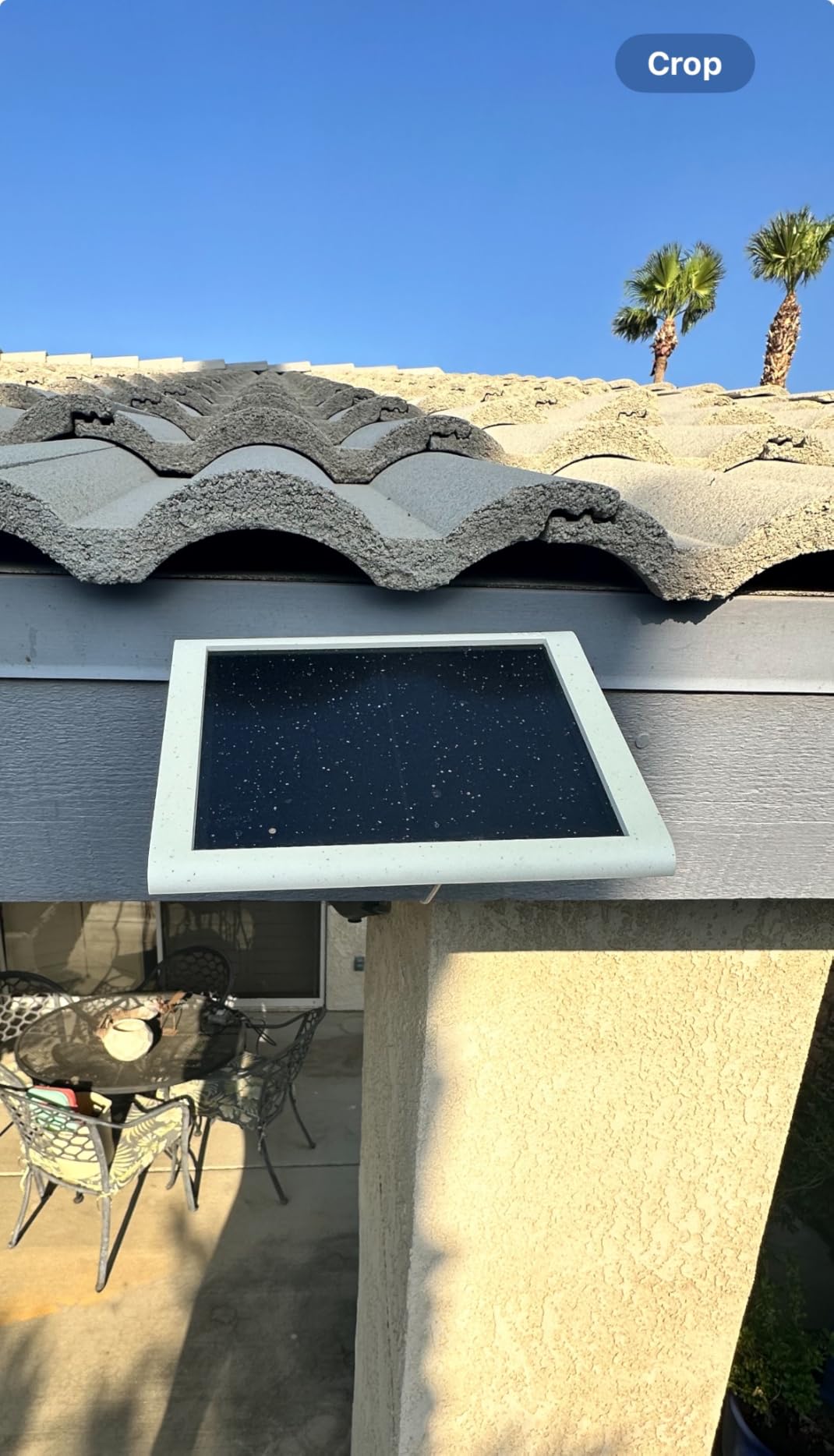 Ring Spotlight Cam Plus, Solar | Two-Way Talk, Color Night Vision, and Security Siren (newest model) - White customer photo 2