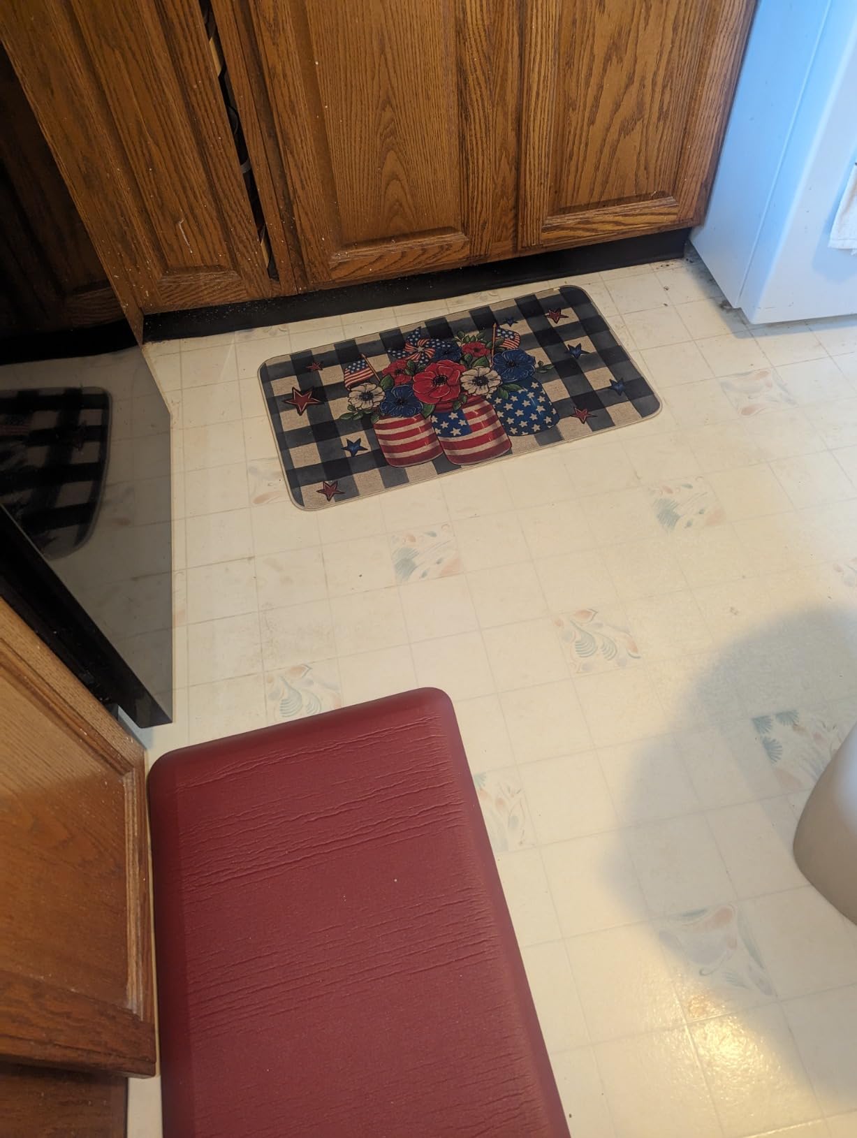 4/5 Inch Thick Kitchen Mats for Floor, StepRite Kitchen Rug for Standing customer photo 1
