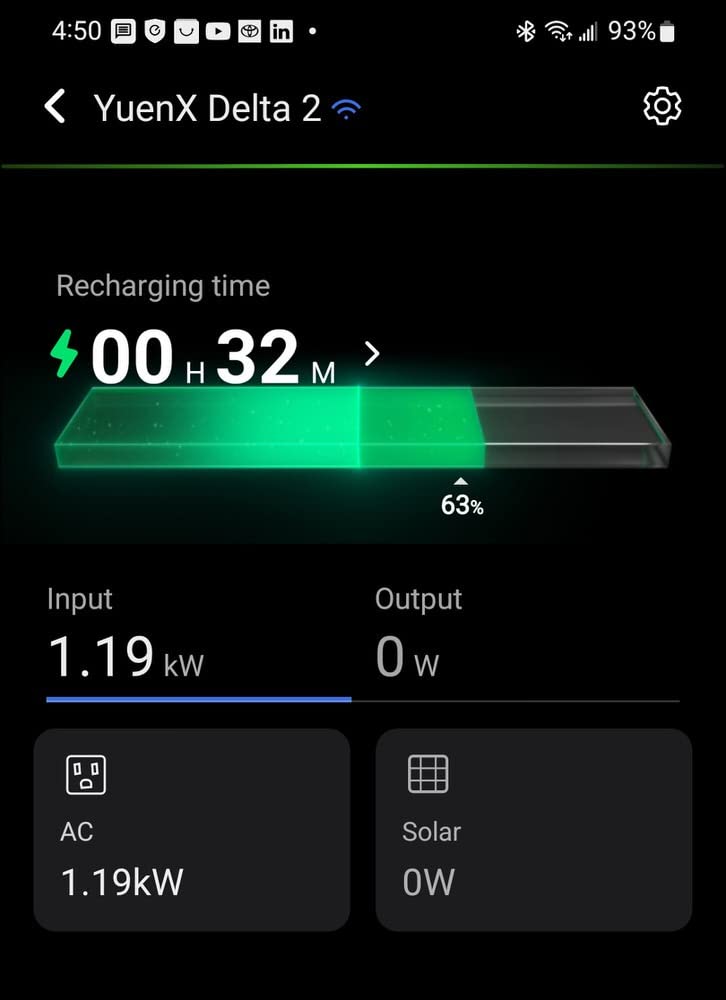 EF ECOFLOW Portable Power Station Delta 2, 1024Wh, 1800W, LiFePO4 Battery customer photo 2