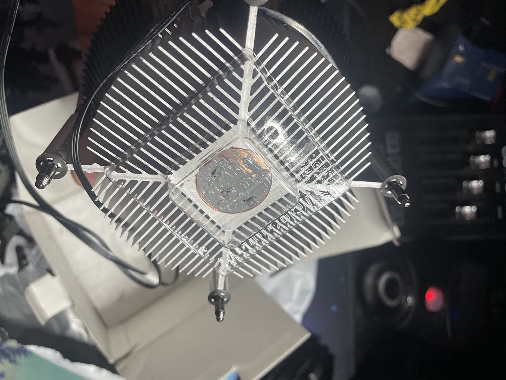 Cooler Master i70C ARGB Low Profile CPU Air Cooler for Intel LGA 1700/1851 Only – 120mm PWM ARGB Fan, 95W TDP, Copper Core Base, Black Aluminum Heatsink customer photo 2