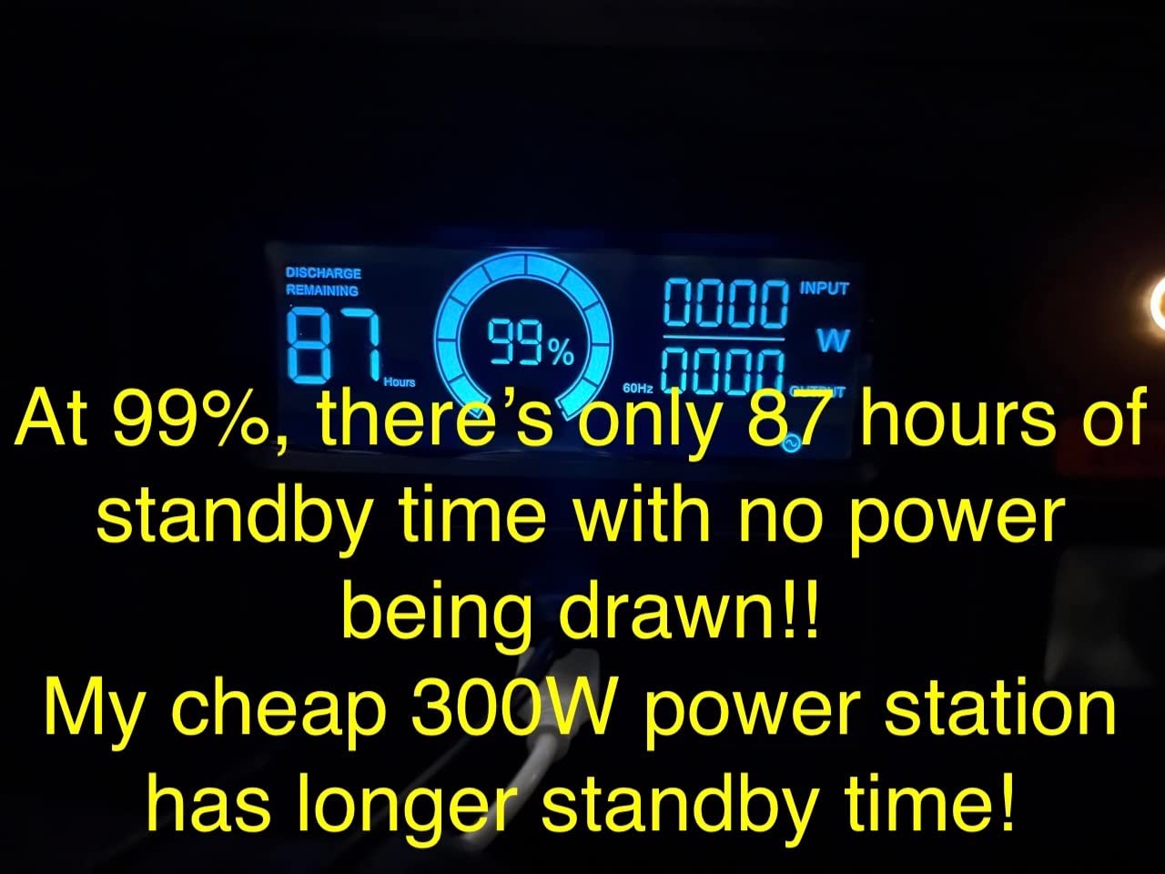 GRECELL 999Wh Solar Generator 1000W Portable Power Station for Outdoor customer photo 1