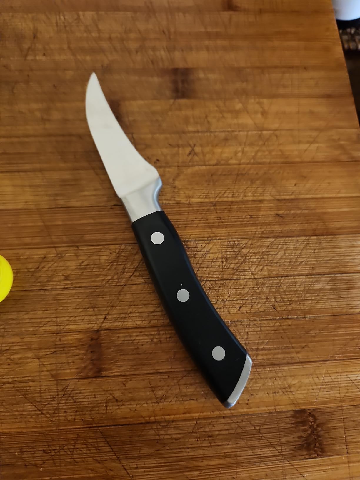 OAKSWARE Bird Beak Paring Knife, 2.75 Inch Razor-Sharp Pro Tourné Knife customer photo 1
