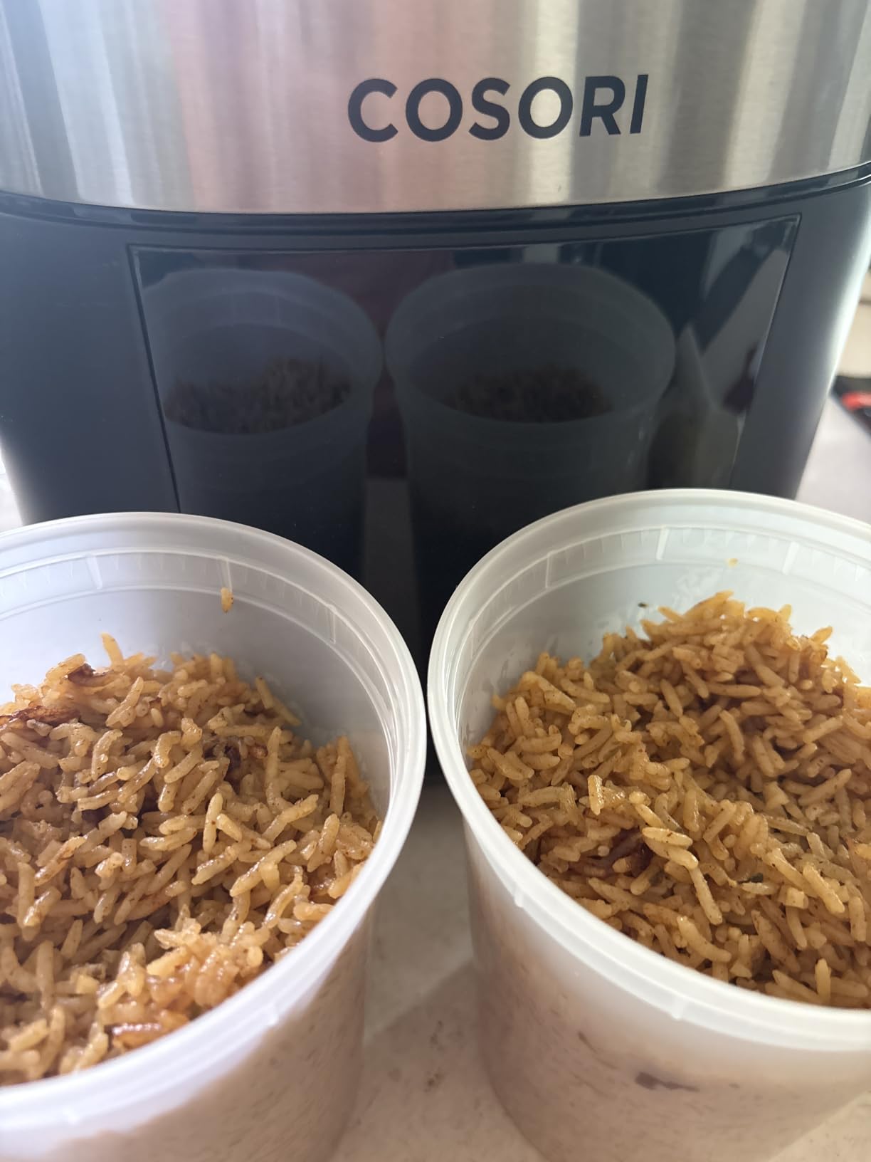 Cosori Rice Cooker 10 Cup, Fuzzy Logic, Ceramic Coating Inner Pot,18-in-1 customer photo 2