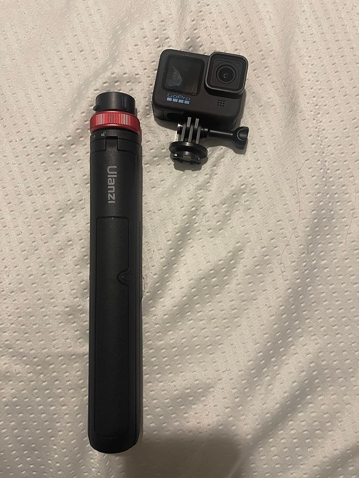 57in Extendable Selfie Tripod for Action Cameras - ULANZI Go Quick II Long Action Camera Stick Tripod Quick Release Adapter Vlog Handle Grip for GoPro Hero Series customer photo 2