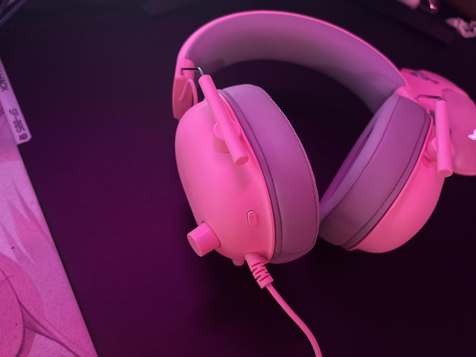 Razer BlackShark V2 X Gaming Headset, 50mm Drivers, Quartz Pink customer photo 2