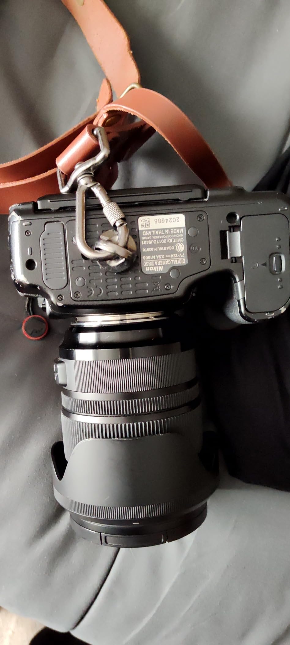 Double Camera Harness, Quick Release Adjustable Leather Camera Harness for Photographers, Can Hold Two Cameras customer photo 2
