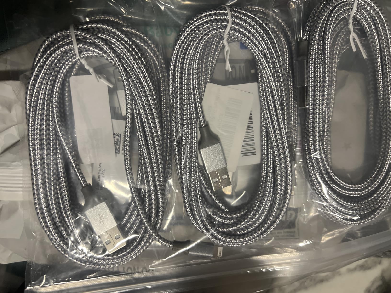 iPhone Charger,3 Pack 10ft MFi Certified Lightning Cable Fast Charging Cord customer photo 1