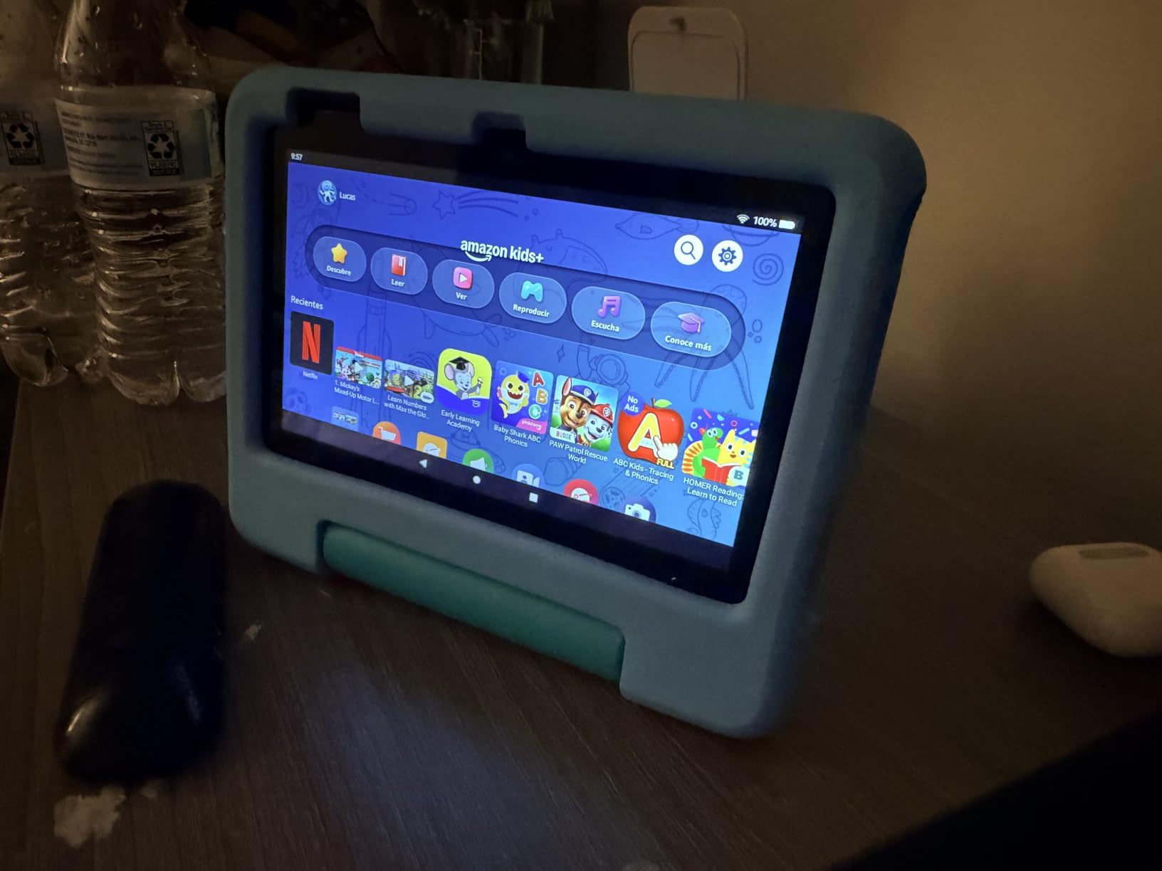 Amazon Fire 7 Kids tablet, ages 3-7. Top-selling 7