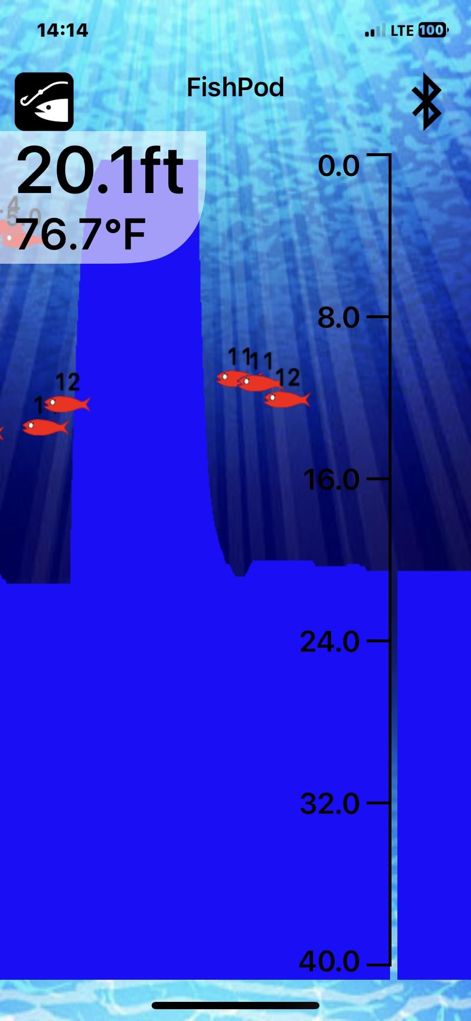 FishPod 5X Bluetooth Fish Finder with AI Technology customer photo 1