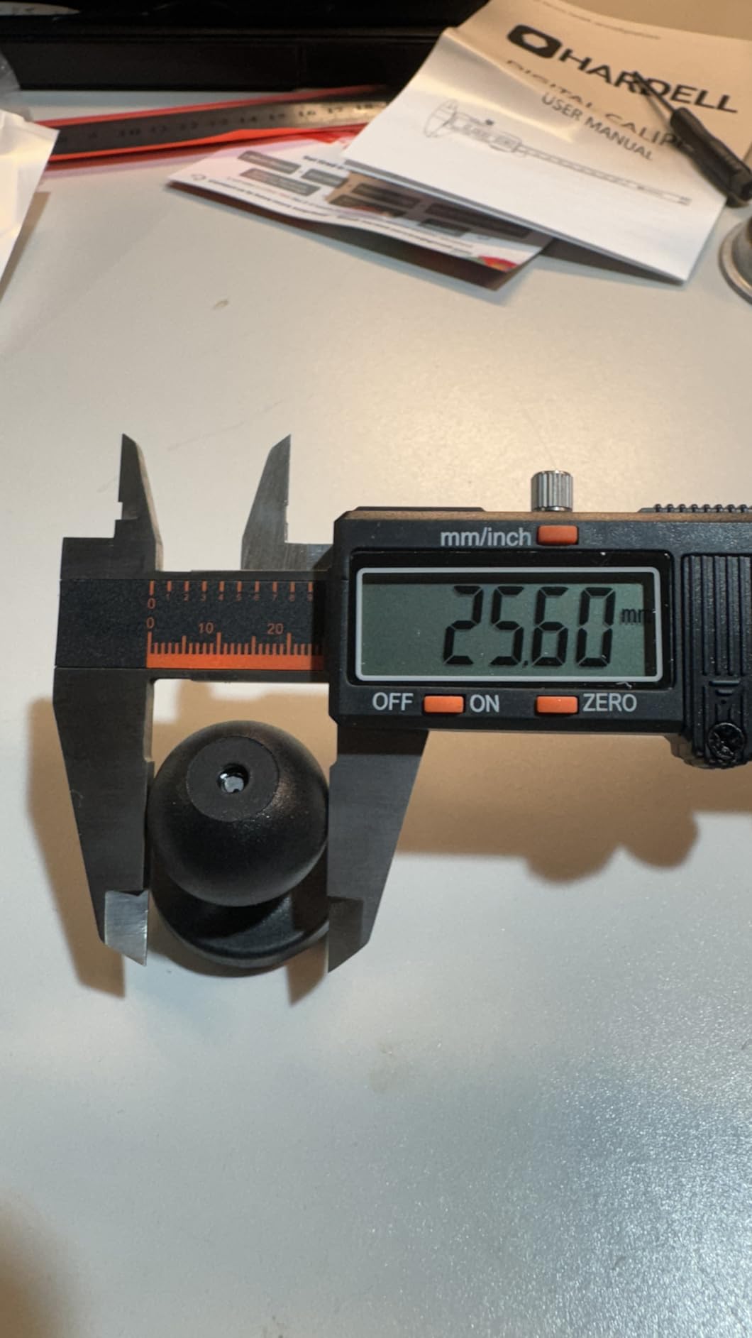 HARDELL Digital Caliper 6 Inch, Caliper Measuring Tool with Large LCD customer photo 2