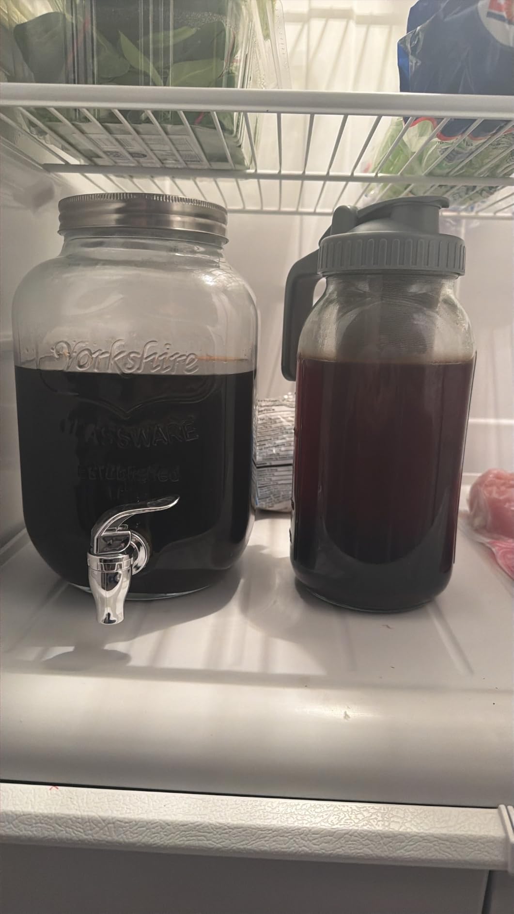 JunVpic Cold Brew Coffee Maker, 64 oz Glass Mason Pitcher customer photo 2