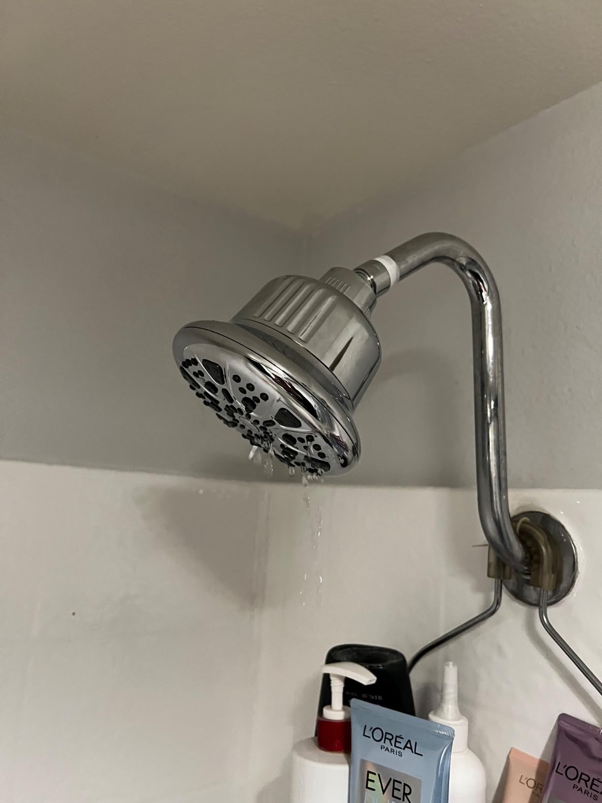 MakeFit Filtered Shower Head - High Pressure Shower Head with Filter for Hard Water Softener - 7 Settings Bathroom Rain Showerhead to Remove Chlorine and Heavy Metals (Chrome) customer photo 1