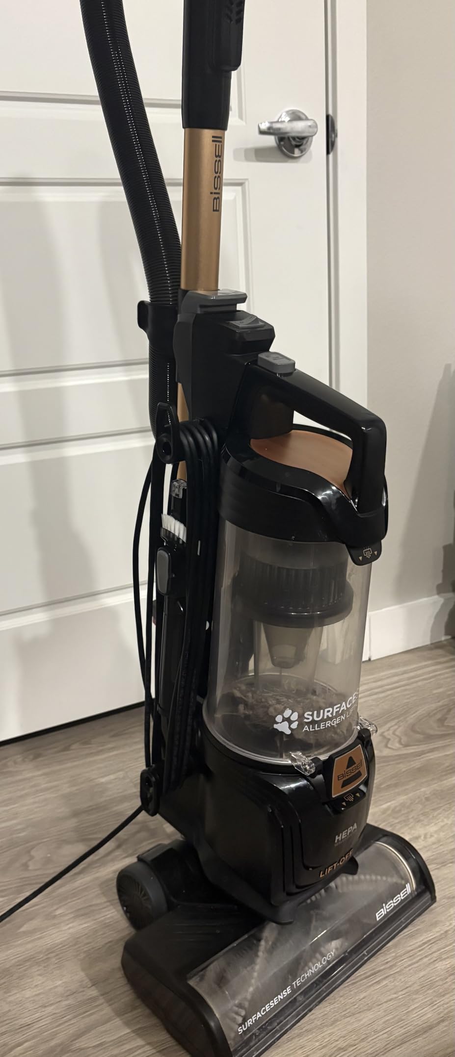 Bissell SurfaceSense Allergen Lift-Off Pet Upright Vacuum, 3418 customer photo 1