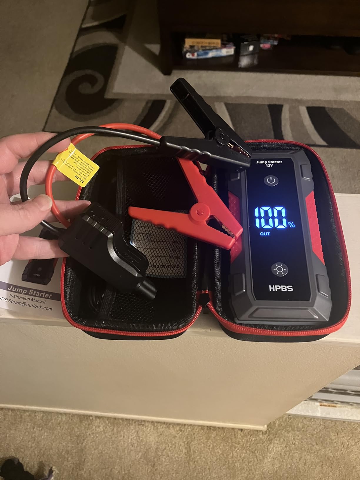 H50 Jump Starter - 5000A Jump Starter Battery Pack for Up to 10.0L Gas and 8.0L Diesel Engines, 12V Car Battery Jumper Starter Portable with 3.0