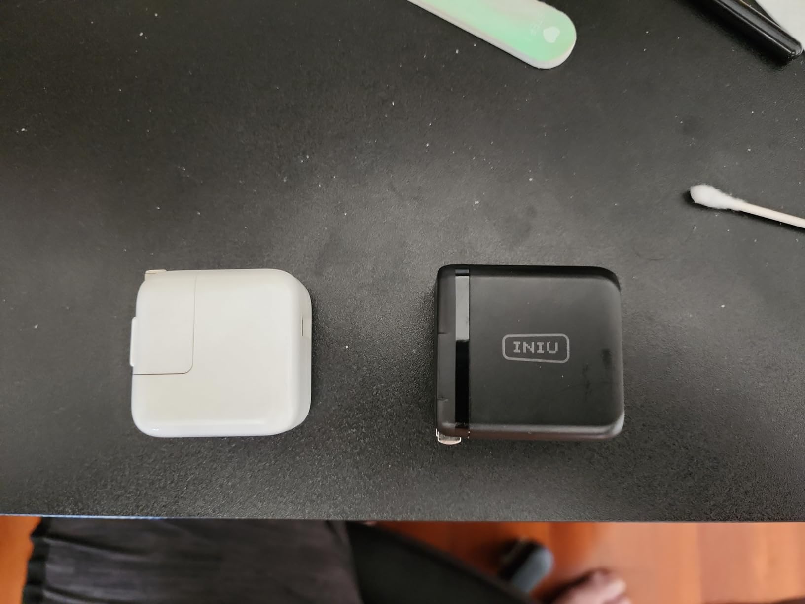USB C Charger, INIU 2-Port 45W Super Fast Charger Type C, Mini Foldable PD PPS USB C Wall Charger Block by GaN Tech for Samsung Galaxy S23 Ultra iPhone 16 15 14 MacBook iPad Pro Steam Deck etc customer photo 2
