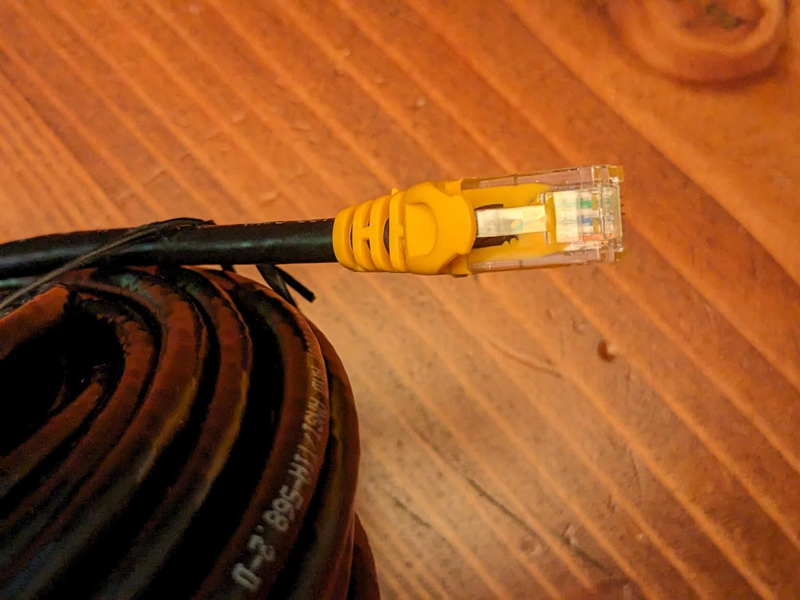 Cable Matters 10Gbps 24AWG Pure Copper Outdoor Cat 6A Ethernet Cable, 100ft customer photo 2