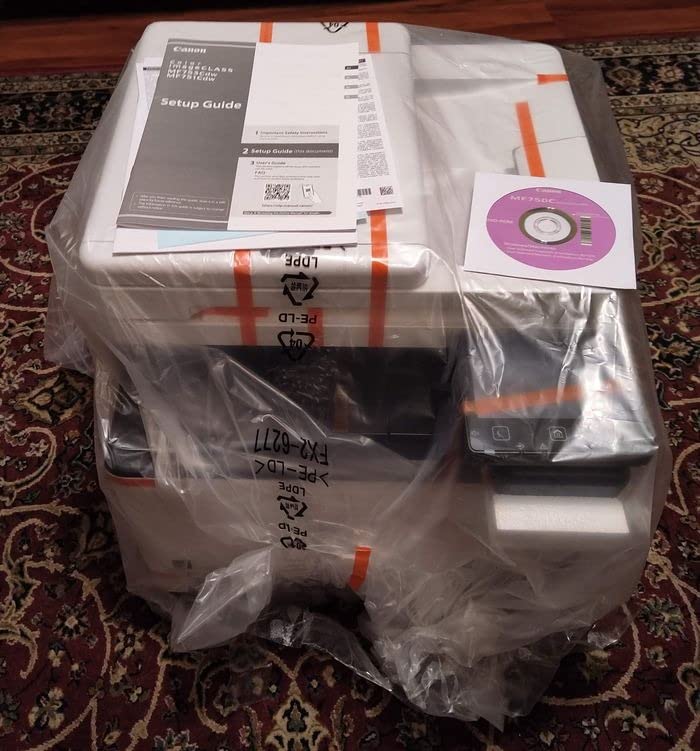 Canon imageCLASS MF753Cdw Wireless Duplex Color Laser All-in-One Printer, Scanner, Copier, Fax, 35 PPM, White customer photo 1