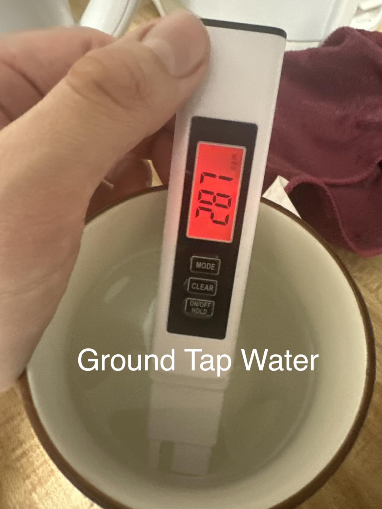 AquaTru Glass Carafe | Countertop Reverse Osmosis Water Filter Countertop RO System Water Purifier | 4 Stage Reverse Osmosis Filtration | Removes 84 Contaminants Like PFOA + PFOS, Lead, Microplastics customer photo 2