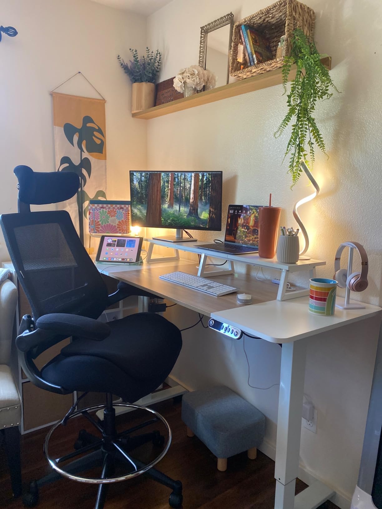 BOLISS Drafting Tall Office Chair 400lbs High Back Standing Desk Chair customer photo 1
