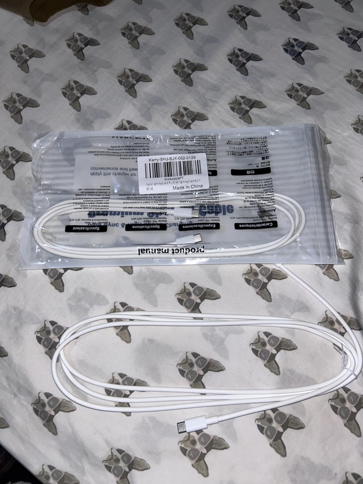 USB C to USB C, 240W USB C Cable, 6.6ft C to C Cable Fast Charging for Macbook Pro/Macbook Air, iPad Pro 12.9-inch, iPhone 15/Pro Max/Pro/Plus, Samsung Galaxy S23, Compatible 140W/100W /65W/45W/35W/20W customer photo 1