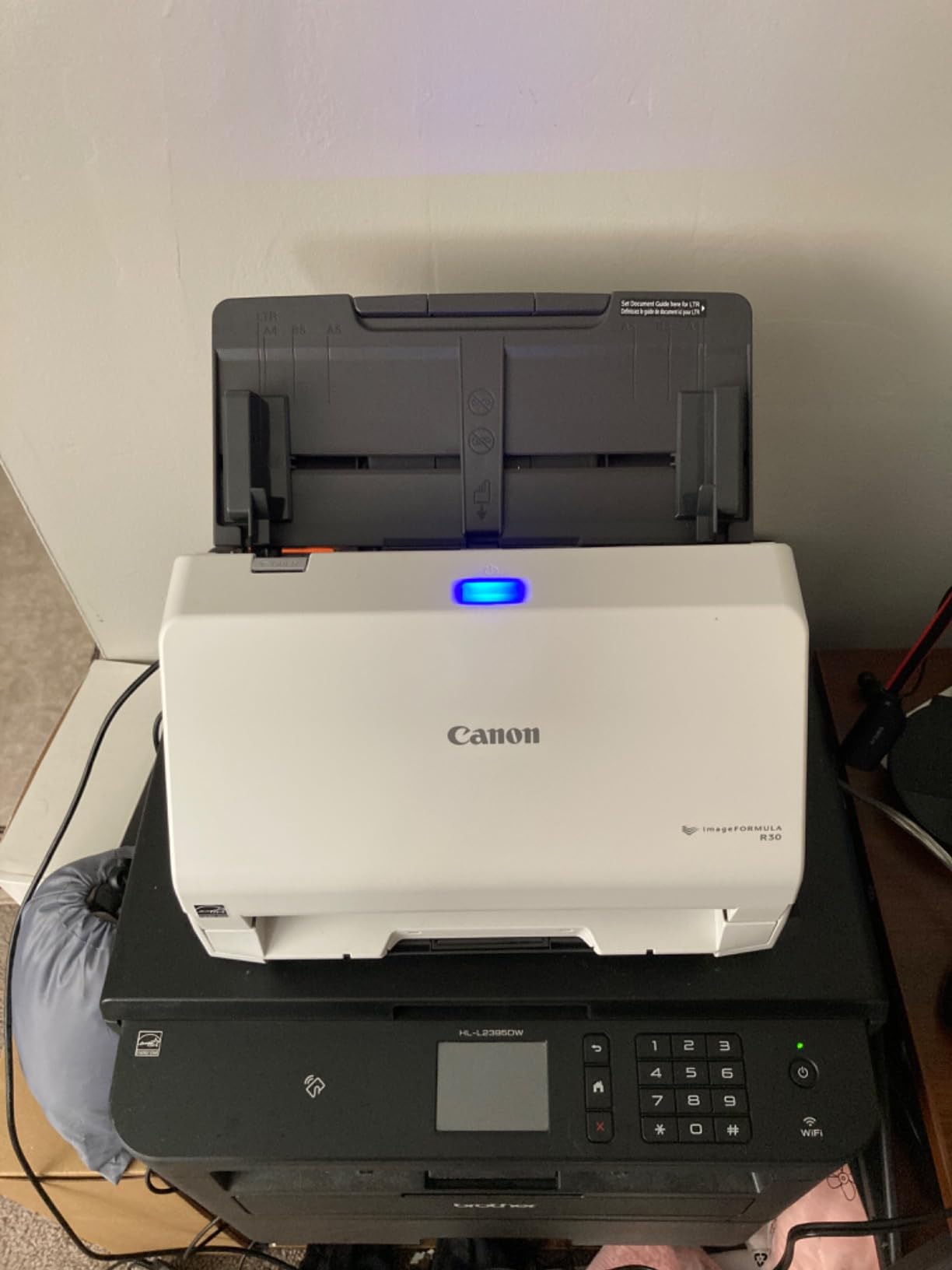 Canon imageFORMULA R30 - Office Document Scanner, Auto Document Feeder, Duplex Scanning, Plug-and-Scan Capability, No Software Installation Required customer photo 2