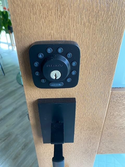 ULTRALOQ U-Bolt WiFi Smart Lock with Door Sensor, App Remote Access | Built in Wi-Fi Deadbolt Smart Locks for Front Door with App, Auto-Lock, Auto Unlock, Works with Alexa, Google, ANSI Grade 1 customer photo 2