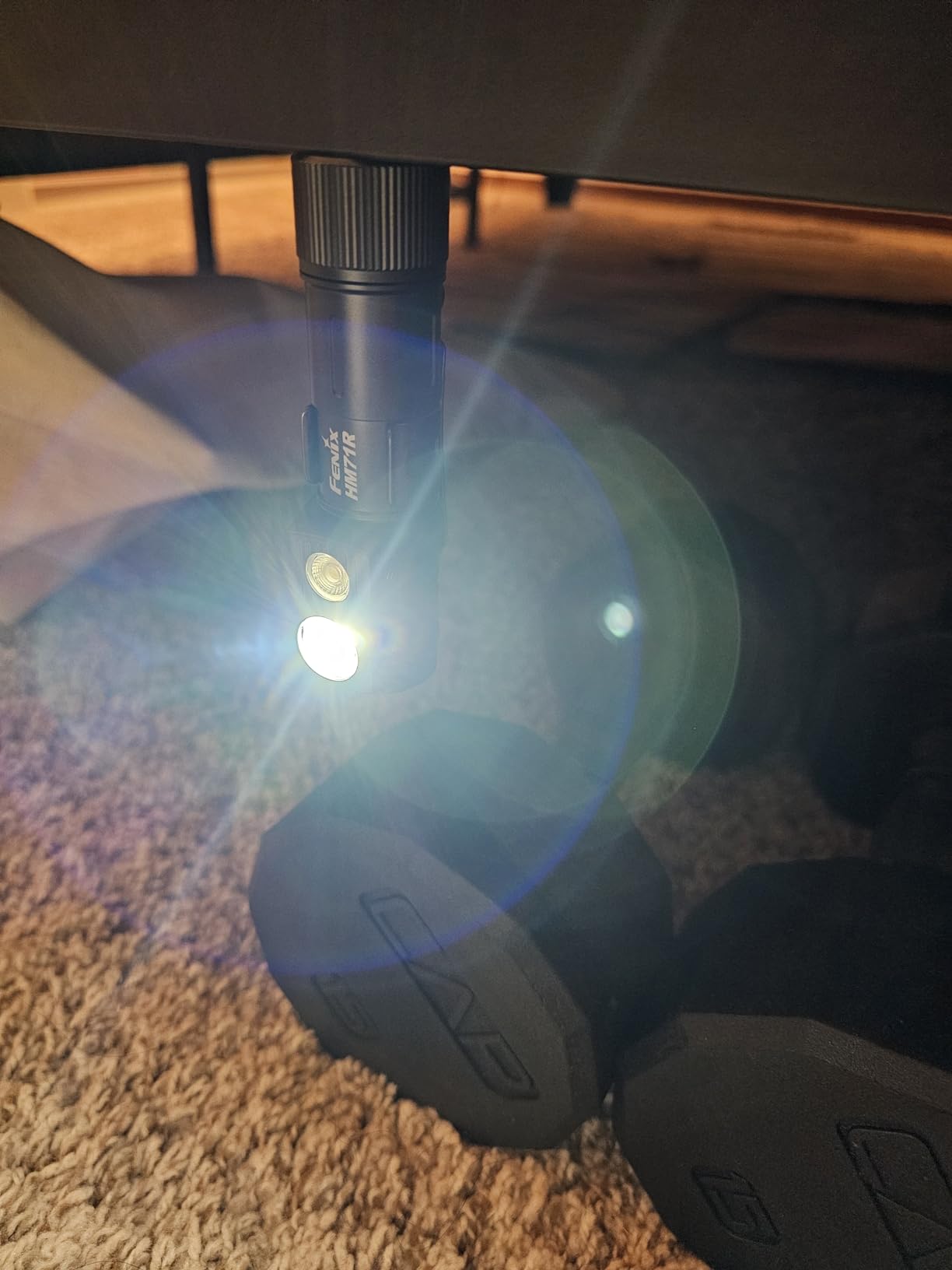 Fenix HM71R Headlamp, 2700 Lumen Super Bright USB-C Rechargeable Spot Light Flood Light L-Shape 90 Degree Right Angle Flashlight Industrial Grade with LumenTac Organizer customer photo 2